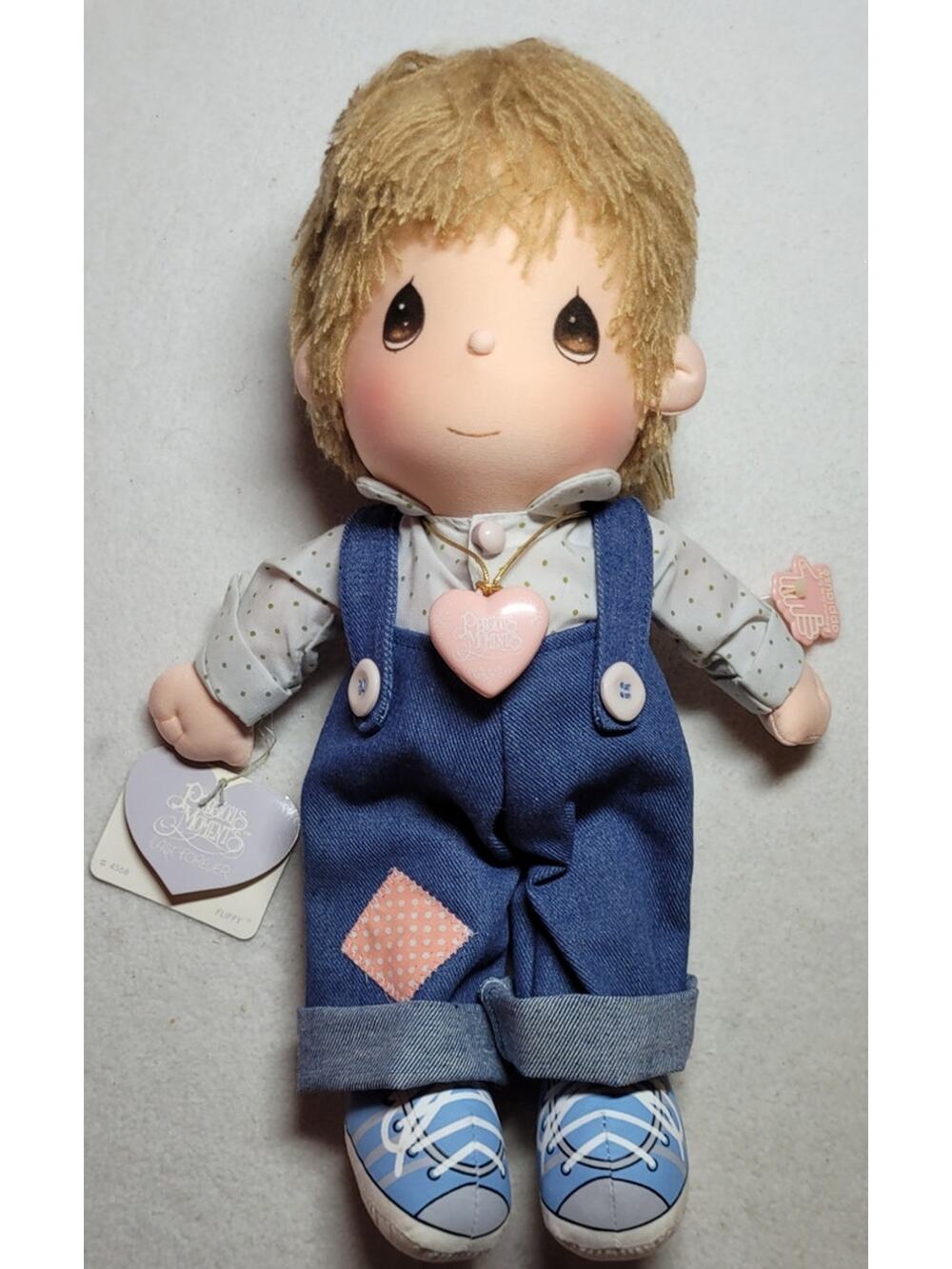 1985 Precious Moments Applause Flippy Boy Doll Model #4568 New With Tags